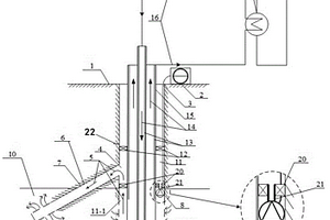 用于单一型地热井强化供热效率的设备