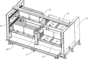 用于动力电池模组生产的定位料仓