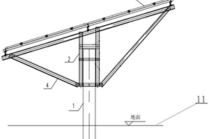 长效防腐镀锌钢桩结构的光伏支架
