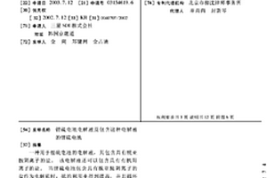 锂硫电池电解液及包含这种电解液的锂硫电池