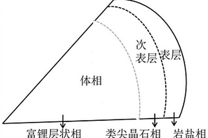 表面结构尖晶石-岩盐相一体化的富锂材料及其制备方法