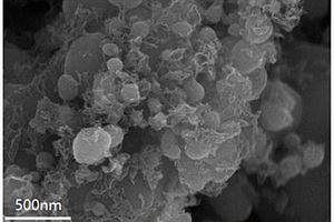 网格结构碳包覆磷酸铁锂纳米颗粒及其制备方法、应用