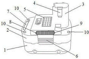 用于手持电钻的锂电池模组