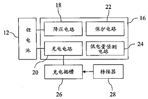 双颗标准电池型式的锂二次电池
