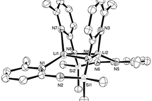 硅桥联吡啶基[N，N]锂配合物及制备方法和应用
