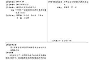 用于锂离子电池的新型磷酸铁锂正极材料及其制备方法