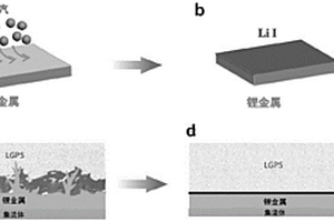 锂金属负极的碘化锂保护层及其制备工艺和应用