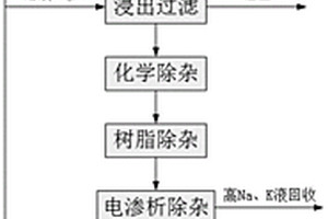 锂辉石制备氢氧化锂的方法及去除钠钾的方法