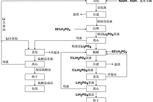 基于硫酸锂生产锂离子电池原料的方法以及硫酸锂资源化利用工艺