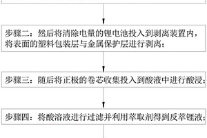 从废锂电池中提取锂盐的工艺