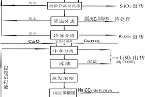 硫酸直浸法提取锂矿石中锂元素的制备工艺