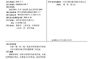 含锂-镍-钴-锰-氟复合氧化物及其制造方法与使用该复合氧化物的锂二次电池