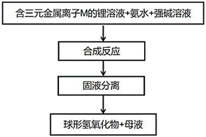 从锂溶液中分离锂与三元金属离子M的方法