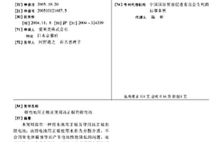 锂电池用正极及使用该正极的锂电池