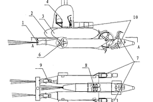 能潜到海底能清淤的水下机器人