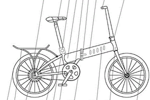 折叠电动自行车