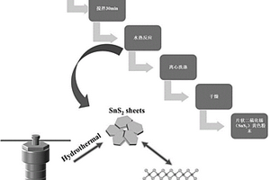 片状二硫化锡及其制备方法与应用