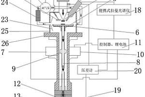 空气颗粒物浓度及成分的实时检测装置及检测方法