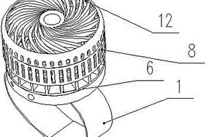 穿戴式微型电风扇