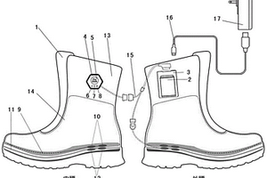 防水电加热保暖鞋