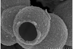 空心二硫化镍球的制备及应用