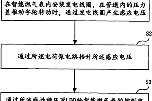 带发电功能的智能燃气表及其发电方法