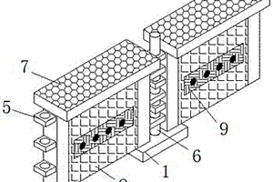 建筑工程施工用报警式围挡