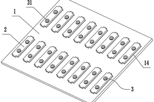 用于电池连接的串并联板