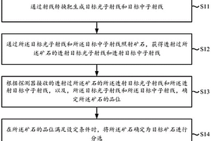 中子光子融合的矿石分选方法及系统