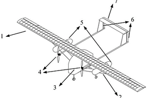 考虑储氢装置布局的支撑翼新能源无人机