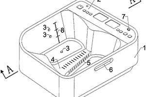 水下感应按摩式多功能足浴盆