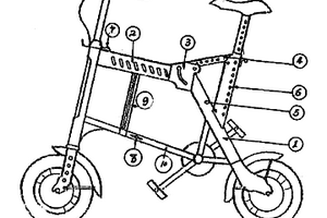 DB-1型多功能折叠电动自行车