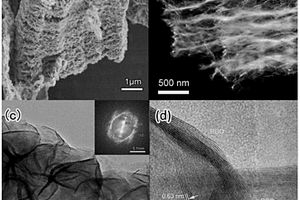石墨烯/过渡金属硫化物复合多孔海绵的制备方法