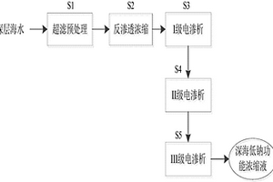 深海低钠功能浓缩液的制备方法