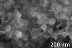 石墨烯包覆四氧化三铁复合电极材料及其制备方法