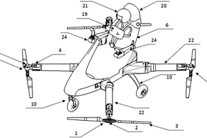 陆空两用全电多旋翼载人飞行器