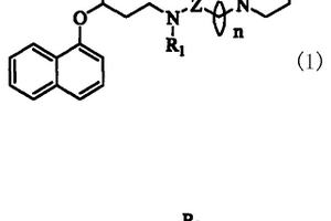 长链芳香哌嗪修饰的度洛西汀类似化合物及制备和应用