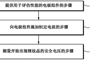 用于评估电极性能的电极组件和电极性能评估方法