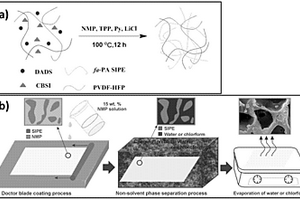 多孔单离子导电聚合物电解质隔膜及其制备方法和应用