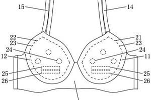 具有按摩功能的文胸