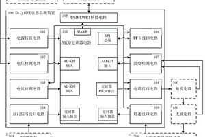 用于电动航模飞行器的动力系统状态监测装置