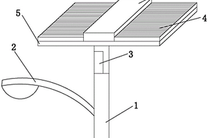可清洁的太阳能路灯