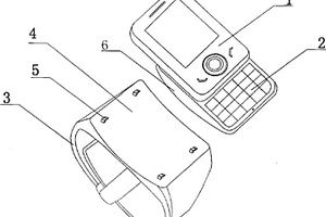 手表手机的开启结构