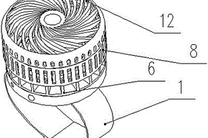 穿戴式微型电风扇