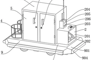 桥梁养护用工具车