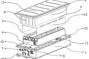 电动船用动力电池箱热失控防护结构