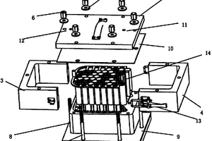 电池粘合成电池组的装置