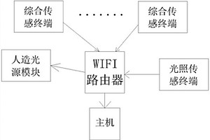 基于WIFI网络的“一拖多”式植物光合作用监测系统