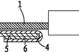 铝镍复合带与铜片的焊接结构
