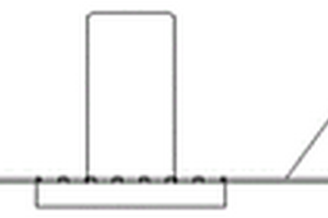 铆钉与连接片的连接结构